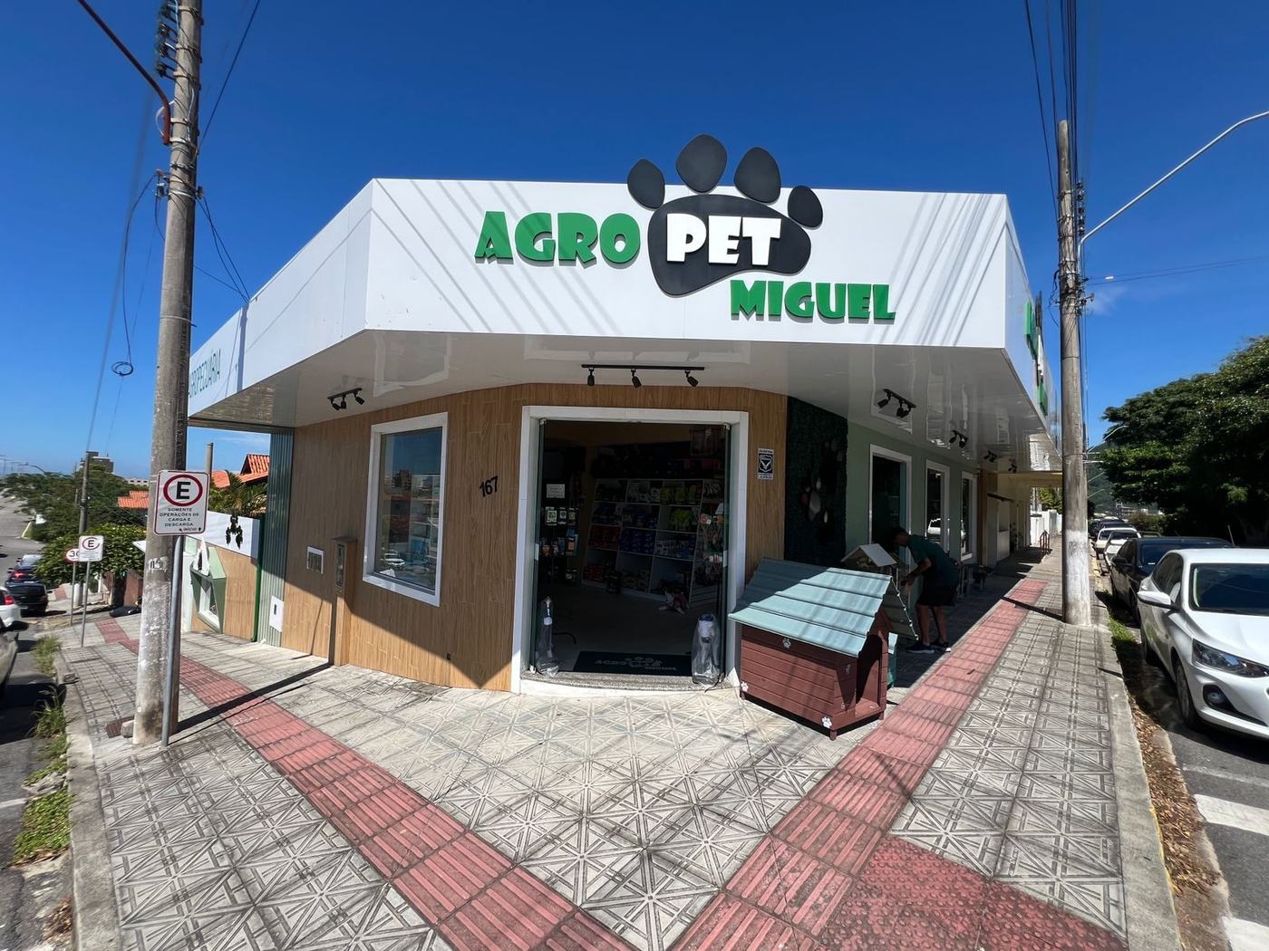 Fachada do Agropet Miguel em Imbituba