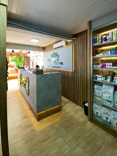 Recepção da Vet Center Miguel